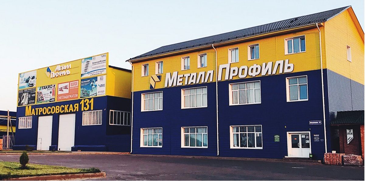 Здание базы «Металл Профиль» на Матросовской, 131 в Борисоглебске